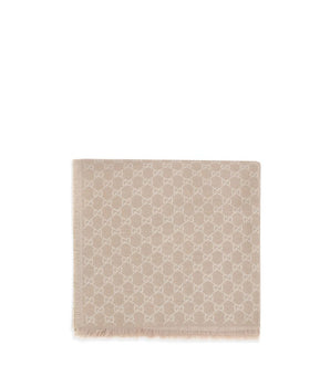 Gucci Beige Wool Scarf