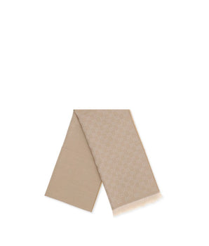 Gucci Beige Wool Scarf