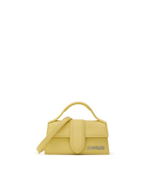 Jacquemus Yellow Leather Handbag