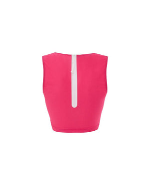 Gucci Fuchsia Polyamide Tank Tops