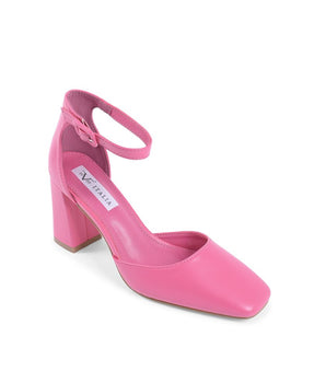 19V69 Italia Pink Artificial Leather High Heel Pumps
