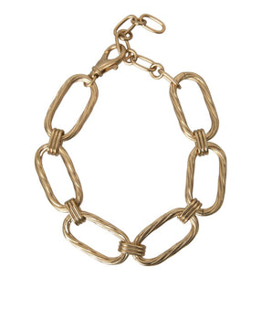 Dolce & Gabbana Gold Brass Necklace