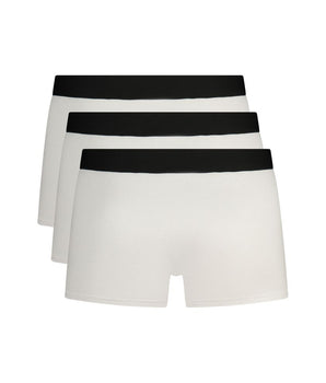 Bikkembergs White Cotton Men Boxer Short