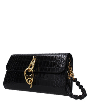 Tom Ford Black Leather Clutch Bag