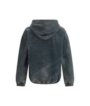 Diesel Black Polyester Sweatshirt