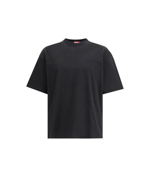 Diesel Black Cotton T-Shirt
