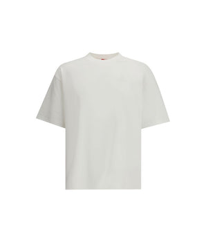 Diesel White Cotton T-Shirt