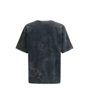 Diesel Black Cotton T-Shirt