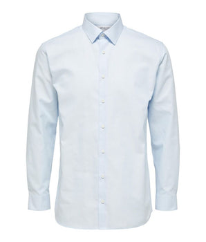 Selected Blue Cotton Dress Shirt