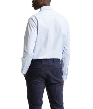 Selected Blue Cotton Dress Shirt