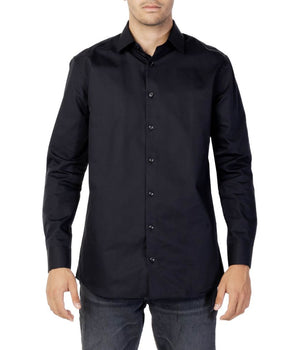 Selected Black Cotton Dress Shirt