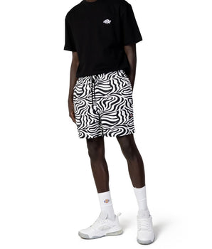 Dickies Black And White Recycled Polyester Bermuda Shorts