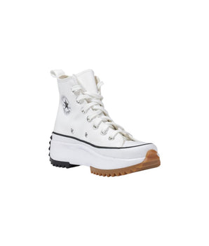Converse White Fabric Chunky Sneakers