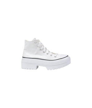 Converse White Fabric Chunky Sneakers