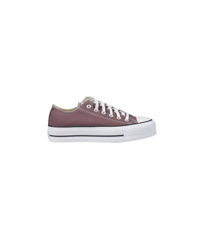 Converse Purple Fabric Low Top Sneakers