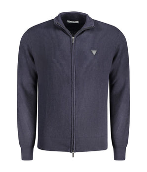 Guess Jeans Blue Cotton Sweater