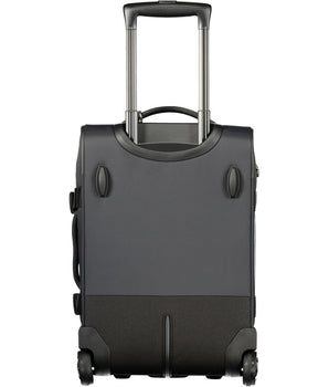 K-WAY Black Polyamide Unisex Luggage Travel Bag