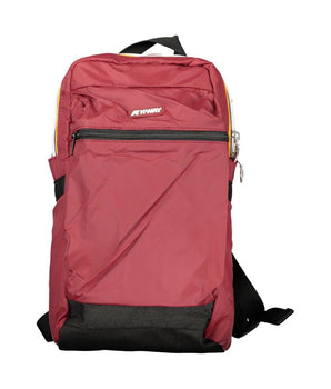 K-WAY Red Polyamide Unisex Backpack