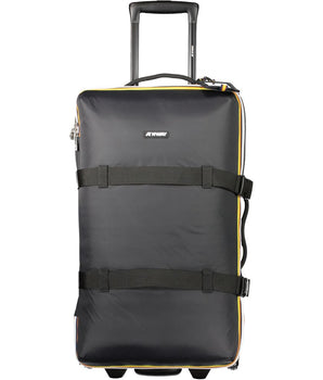 K-WAY Black Polyamide Unisex Luggage Travel Bag