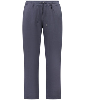 K-WAY Blue Cotton Men Trouser