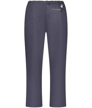 K-WAY Blue Cotton Men Trouser
