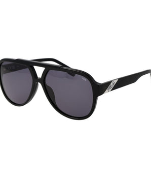 Fila Black Cellulose Acetate Sunglasses