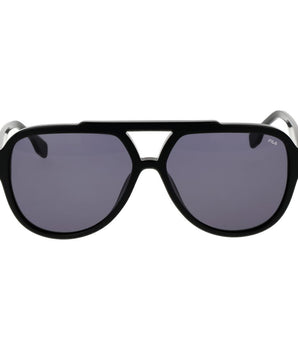 Fila Black Cellulose Acetate Sunglasses