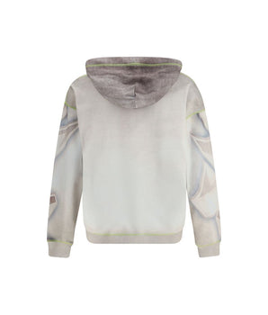 Diesel Gray Cotton Sweatshirt