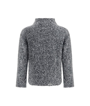 Diesel Gray Wool Sweater