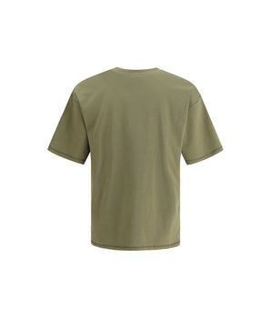 Diesel Green Cotton T-Shirt