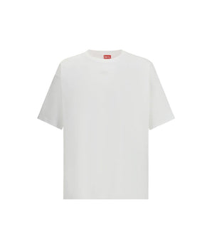 Diesel White Cotton T-Shirt