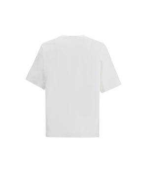 Diesel White Cotton T-Shirt