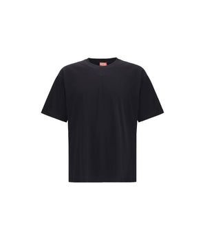 Diesel Black Cotton T-Shirt