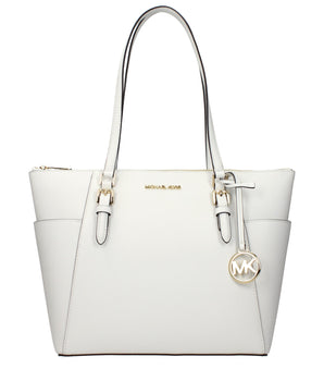 Michael Kors White Leather Shoulder Bag