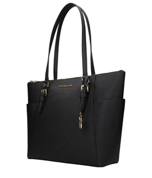 Michael Kors Black Leather Shoulder Bag