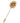 Dolce &amp; Gabbana Gold Tone Green Stone Antique Men Accessory Brooch Pin