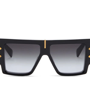 Balmain Black Acetate Sunglasses