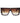 Balmain Brown Acetate Sunglasses