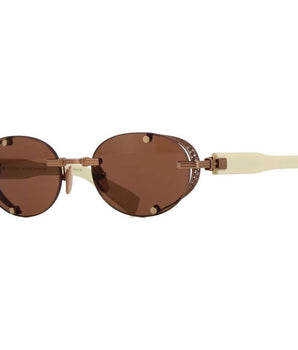 Balmain Brown Acetate Sunglasses