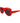 Ferragamo Red Acetate Sunglasses