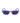 Karl Lagerfeld Purple Injected Sunglasses