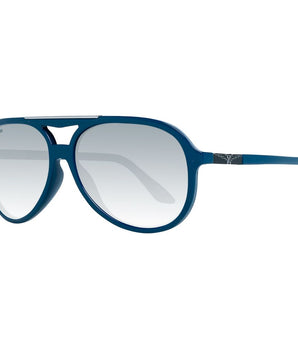 Longines Blue Plastic Sunglasses