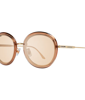 Longines Brown Metal Sunglasses