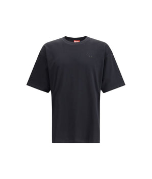Diesel Black Cotton T-Shirt