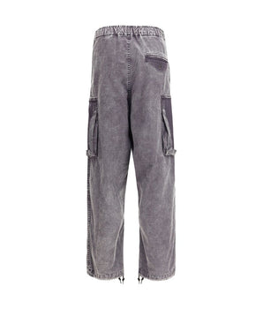 Maison Mihara Yasuhiro Black Cotton Cargo Pants