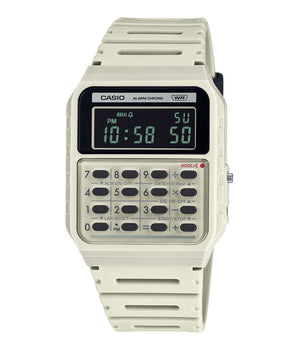 Casio Beige Resin Digital Watch