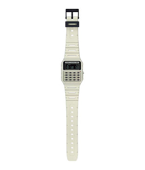 Casio Beige Resin Digital Watch