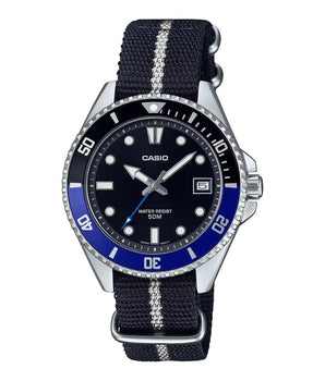 Casio Black Fabric Sport Watch