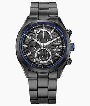 Citizen Black Stainless Steel Sport Watch