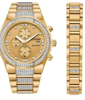 Citizen Gold Stainless Steel Bracelet Watch